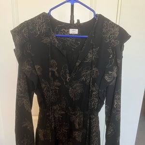 Floral Longsleeve Mini Dress